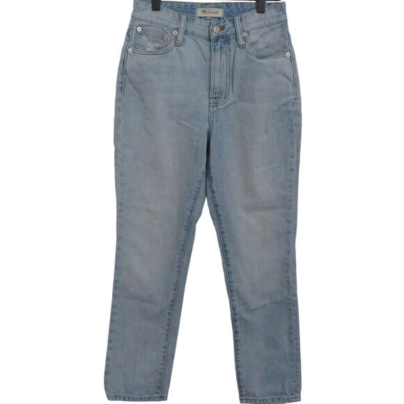 Madewell Womens Sz 23 Light Wash The Curvy Perfect Vintage Jean High Waist Jean - Picture 1 of 7